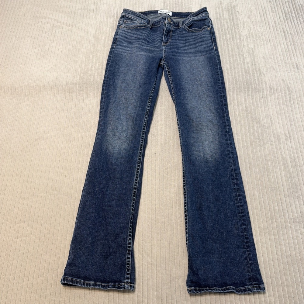 BKE Payton Universal Fit Bootcut Jeans Womens 27x31.5 Blue Medium Wash Mid Rise